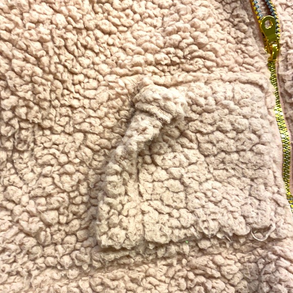 Love + Joy By FCT fuzzy jacket youth sz 14 L - Picture 5 of 8